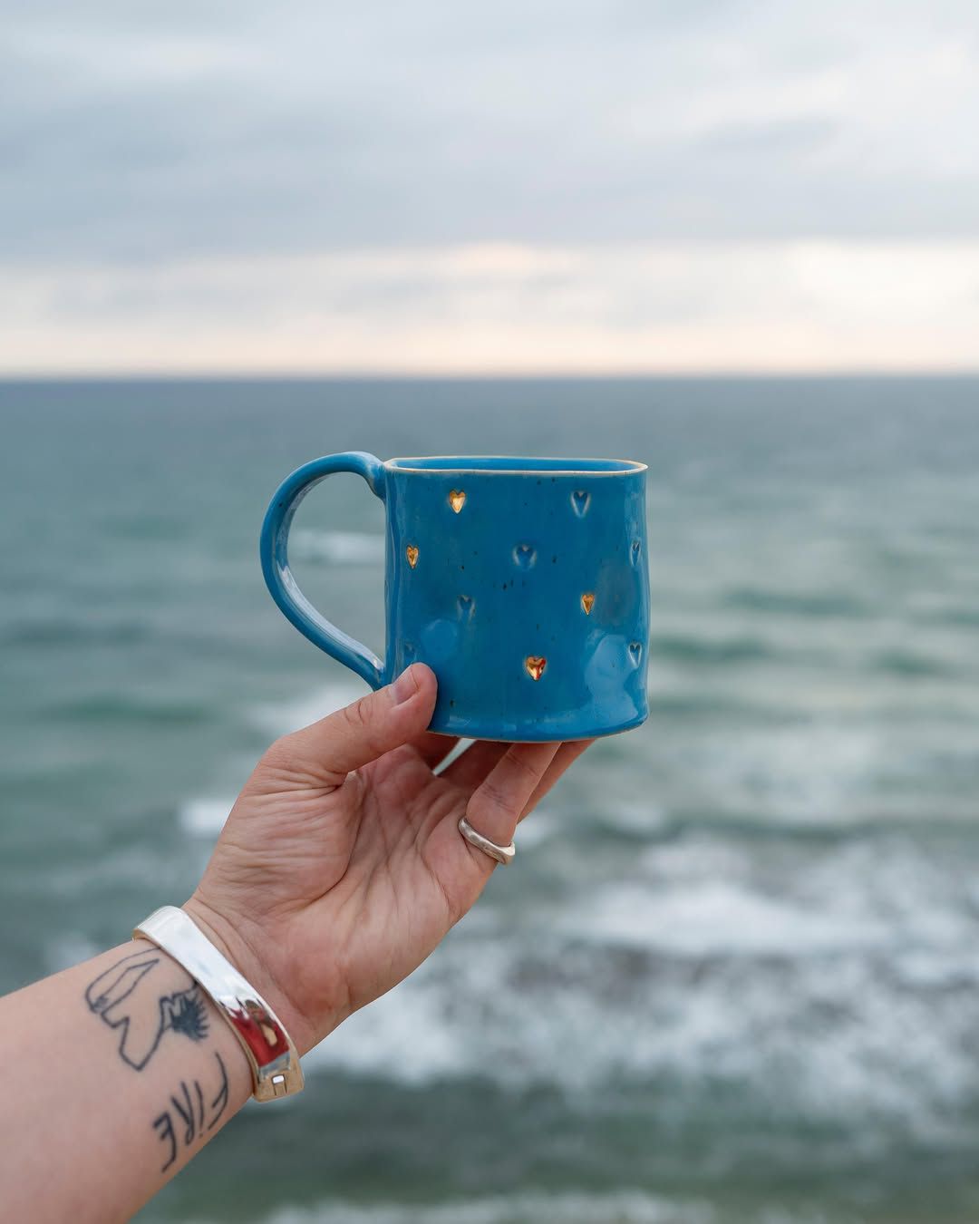 Morning Joy Mugs — handmade ceramic, Ceramic Pot Station