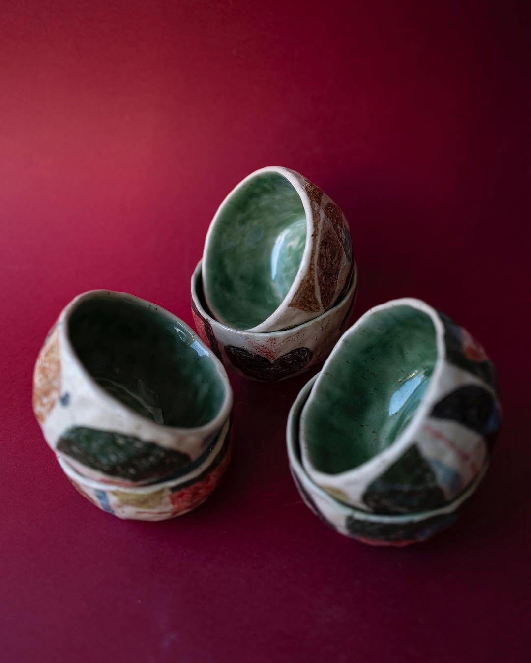 Glazed Plant Pots — handmade ceramic, Ceramic Pot Station