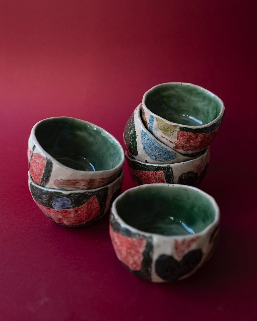 Glazed Plant Pots — handmade ceramic, Ceramic Pot Station